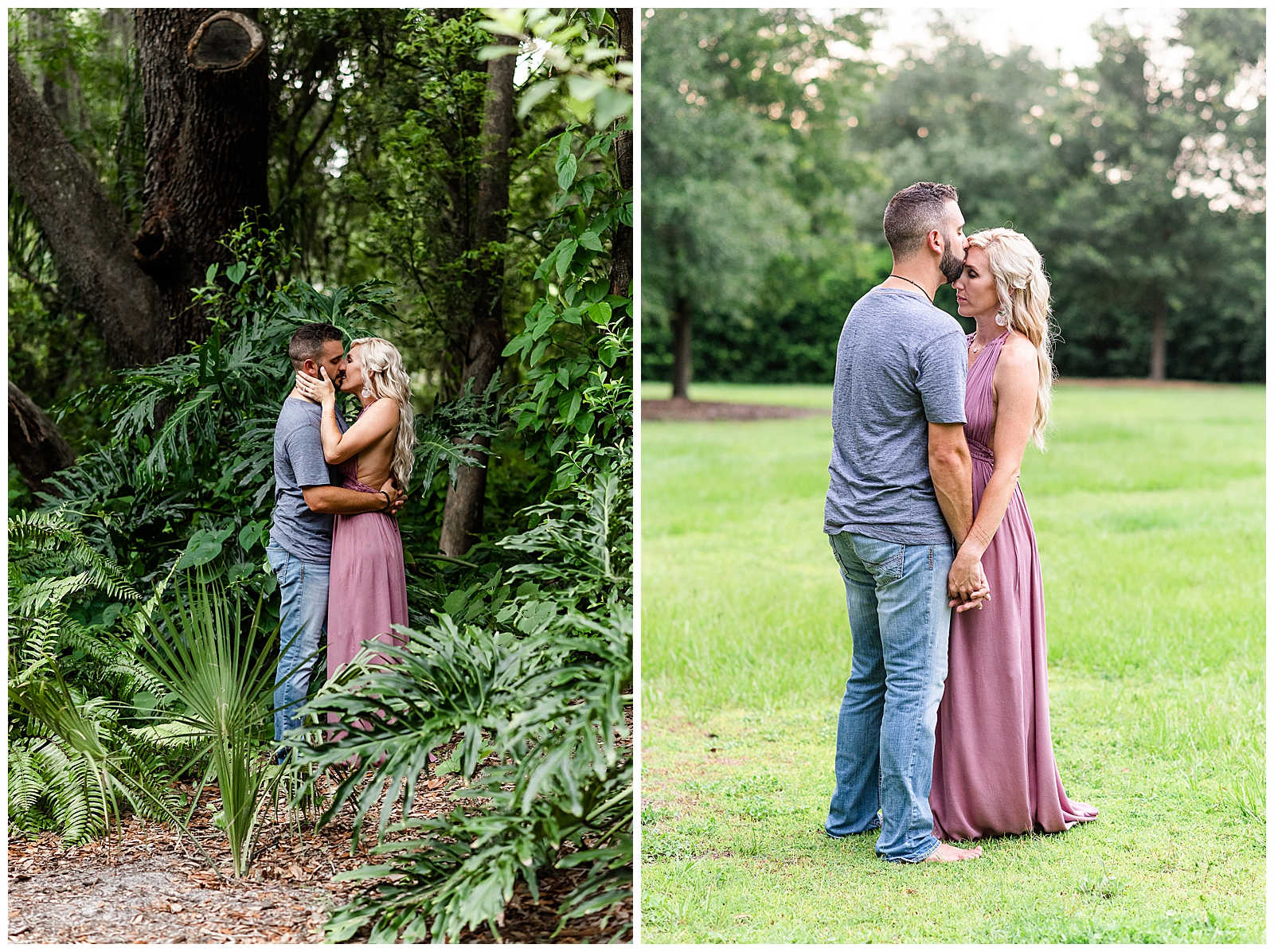 southern charm engagement session Florida wedding photographer