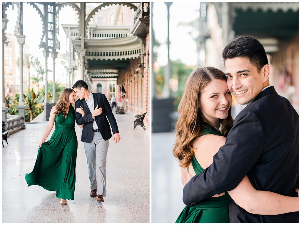 Downtown Tampa Engagement Session Photos